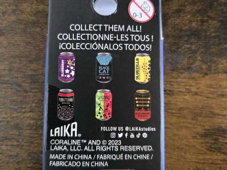 Coraline Soda - Enamal pin collectible - Main Image 2
