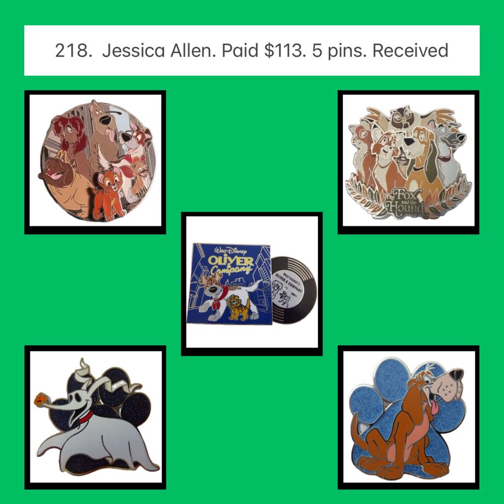 ZZZ217-220  pin collectible - Main Image 2