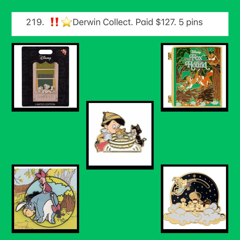 ZZZ217-220  pin collectible - Main Image 3