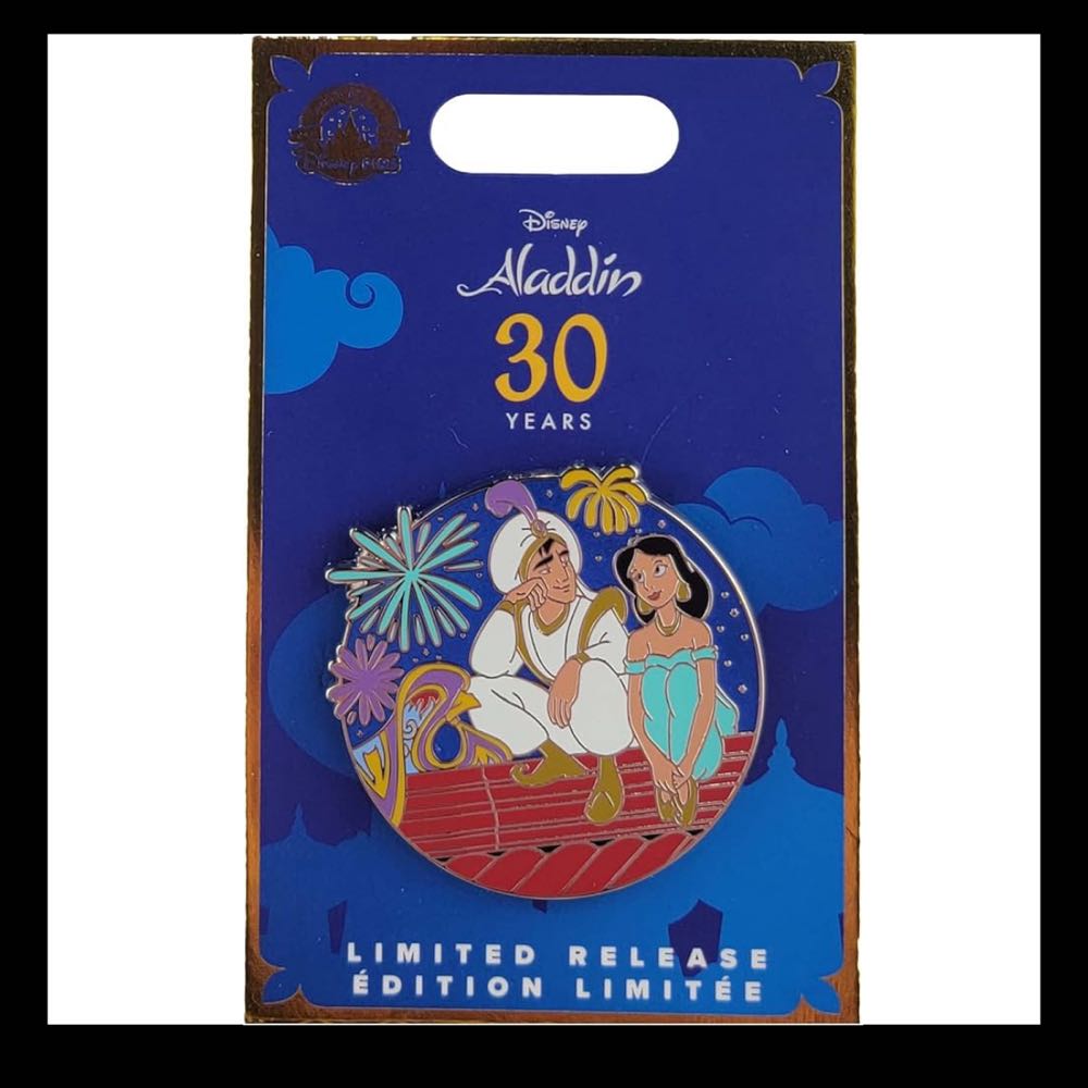 Jasmine & Aladdin  pin collectible - Main Image 2
