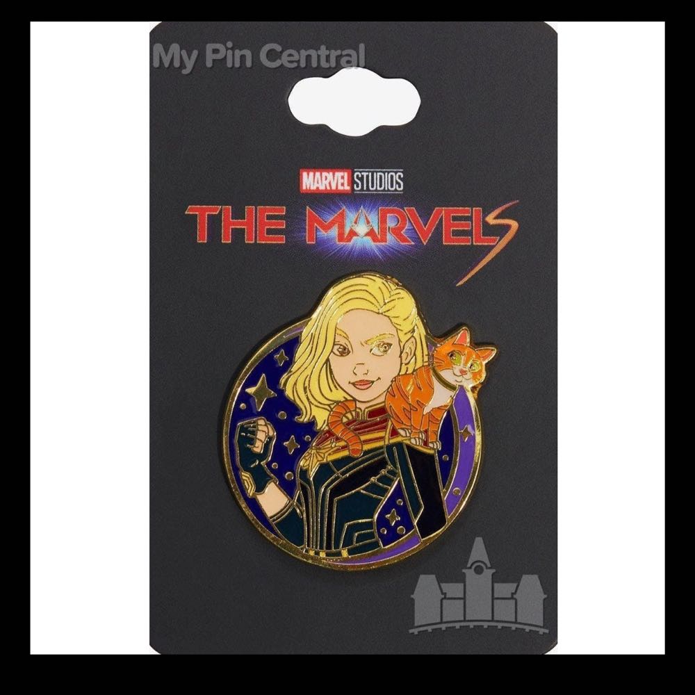 Captain Marvel & Goose - Marvel pin collectible - Main Image 2