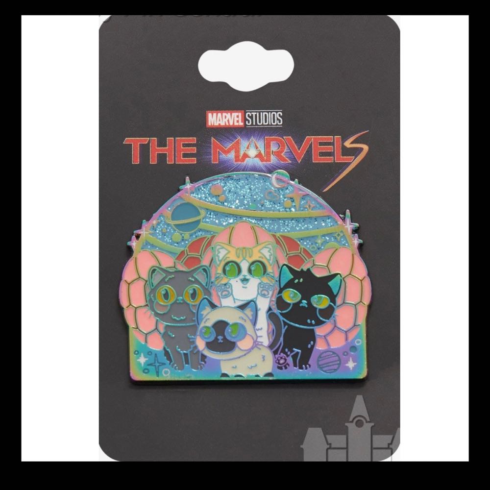 Captain Marvel-Flerkitten - Marvel pin collectible - Main Image 2