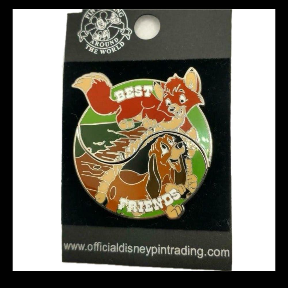 Fox & Hound  pin collectible - Main Image 2