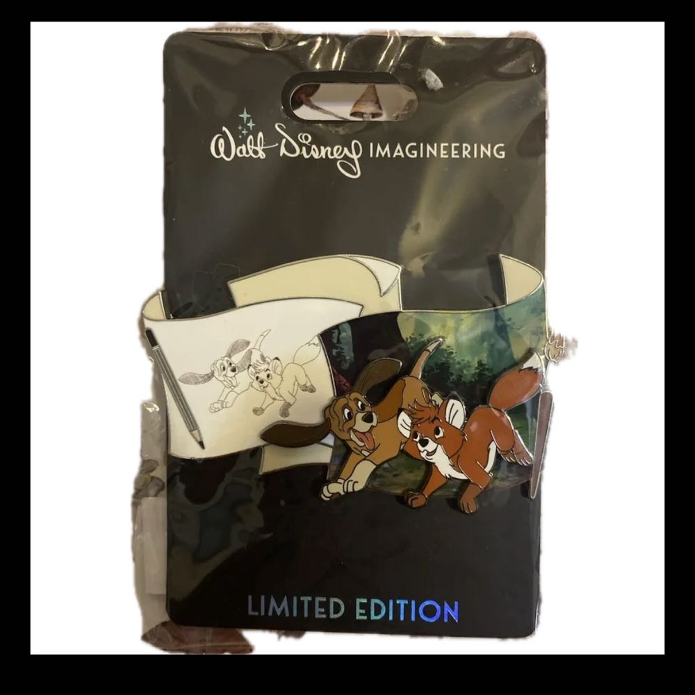 Fox & Hound  pin collectible - Main Image 2