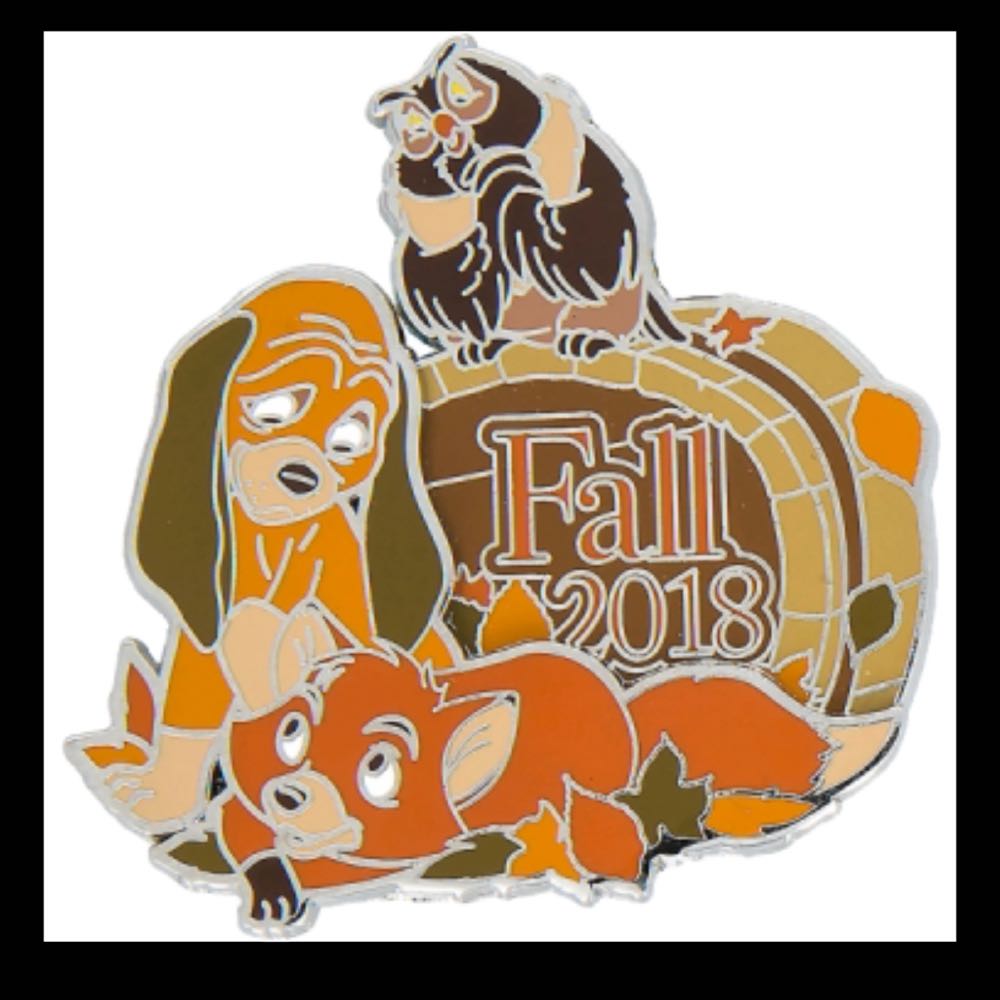 Fox & Hound  pin collectible - Main Image 2