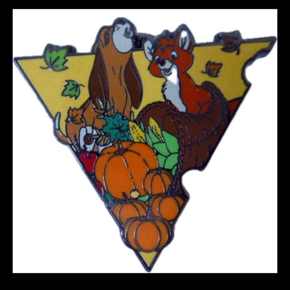 Fox & Hound  pin collectible - Main Image 2