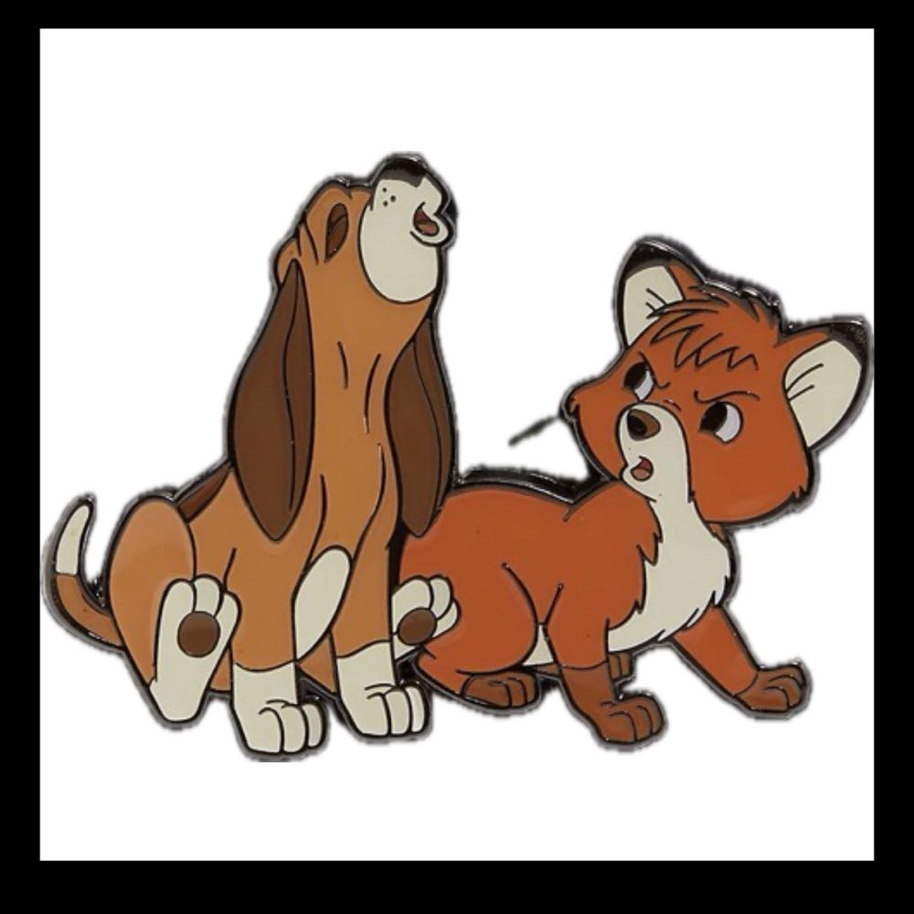Fox & Hound  pin collectible - Main Image 2