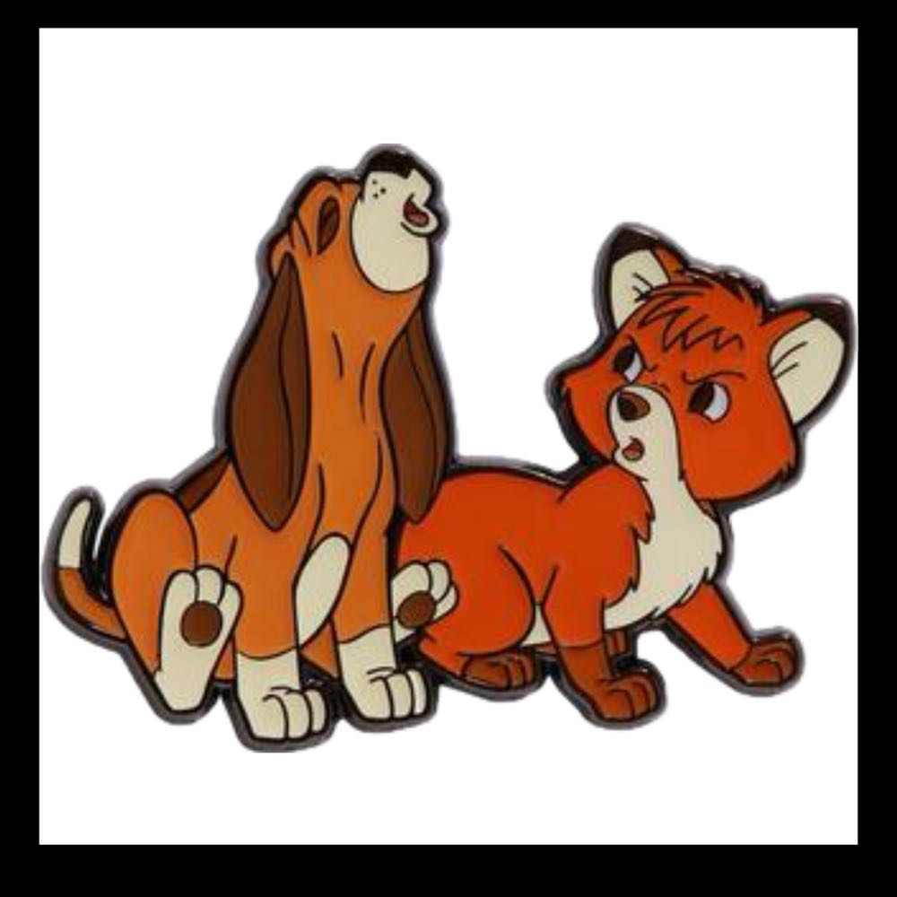 Fox & Hound  pin collectible - Main Image 3
