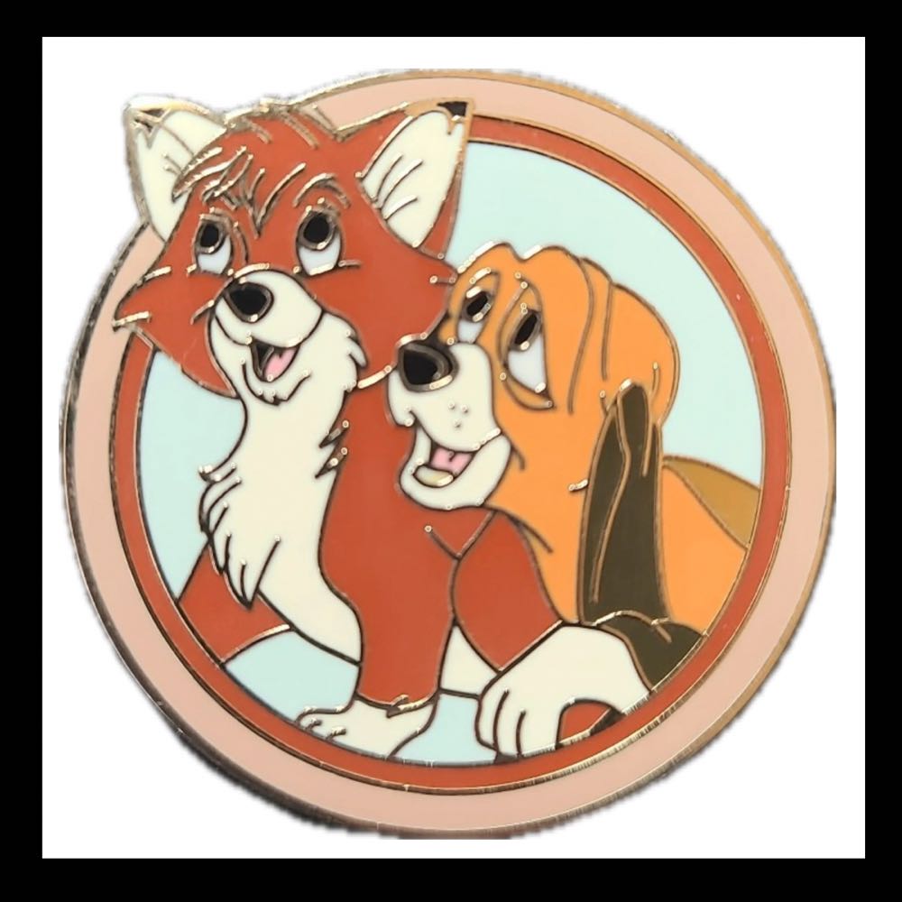 Fox & Hound  pin collectible - Main Image 2