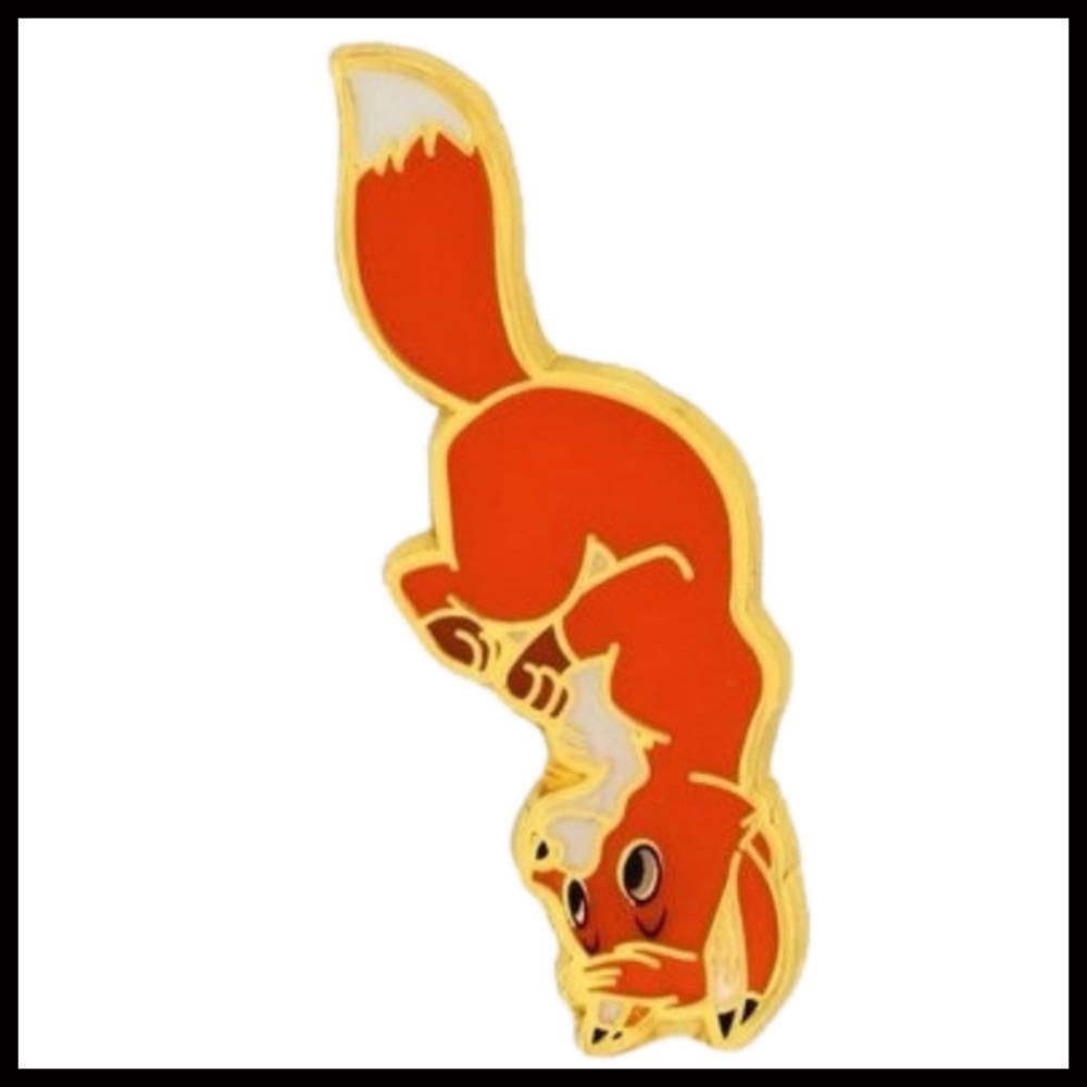 Stranger Things 4 Fire Logo Enamel Pin Badge