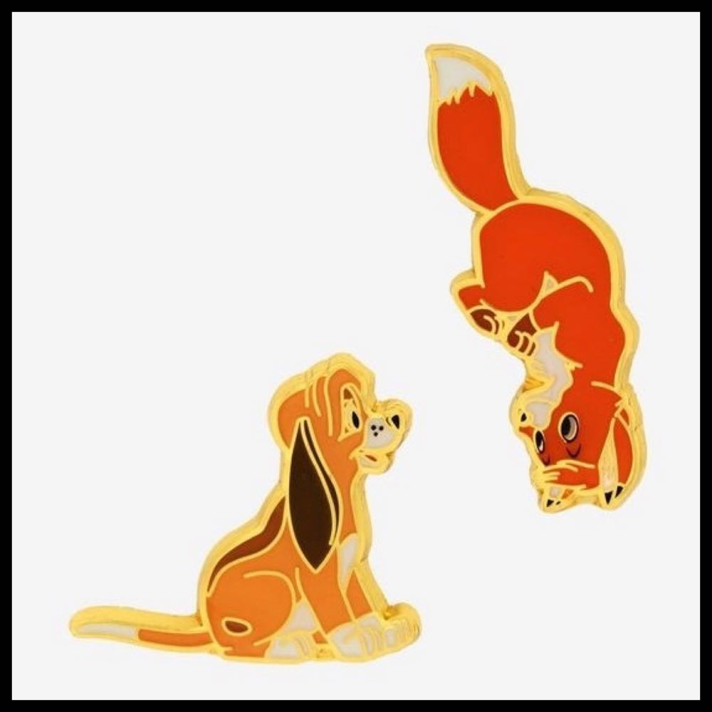 Fox & Hound-Todd  pin collectible - Main Image 2