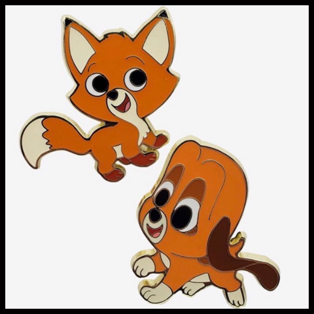 Fox & Hound-Cooper  pin collectible - Main Image 2