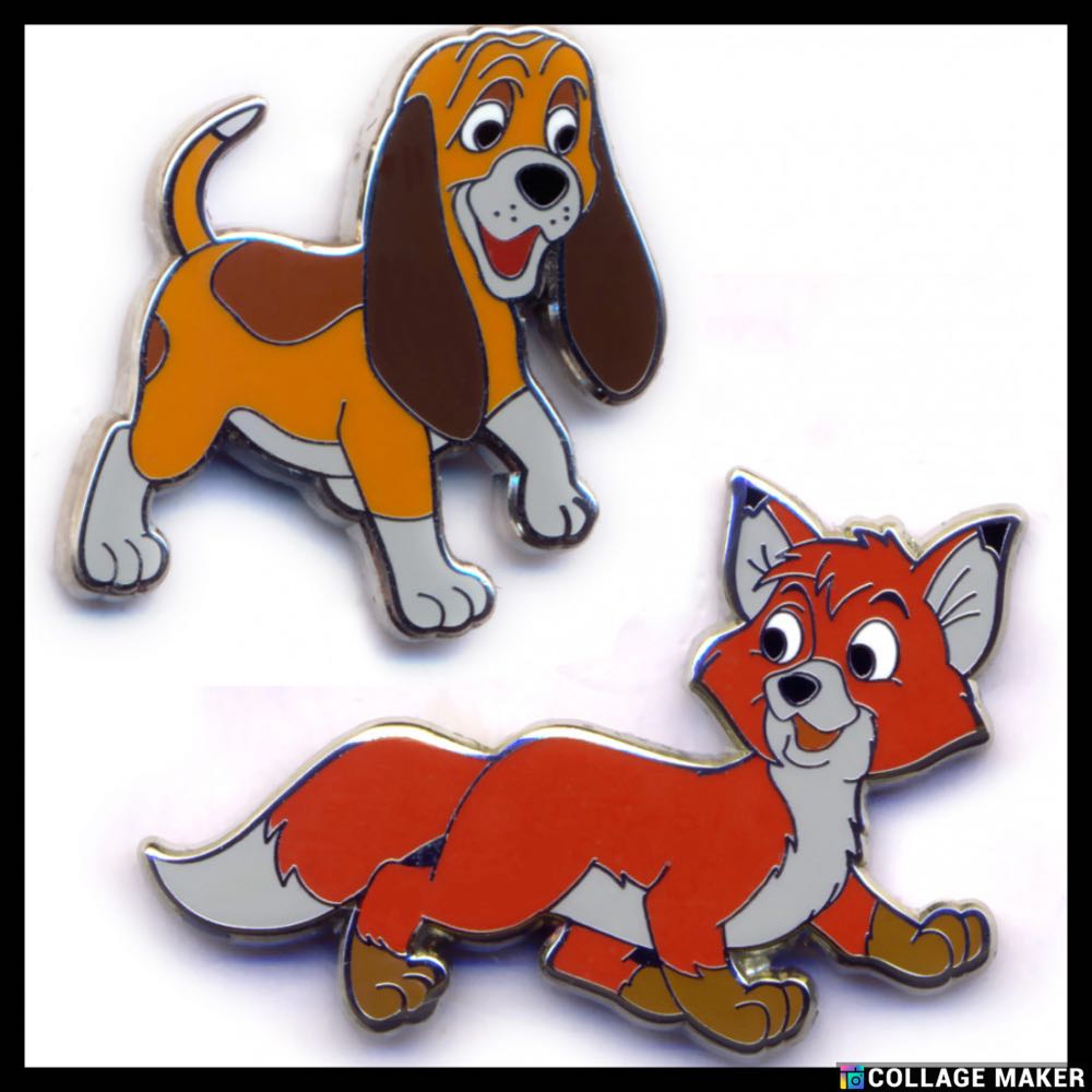 Fox & Hound-Todd  pin collectible - Main Image 2