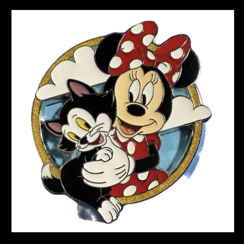 Figaro & Minnie  pin collectible - Main Image 2