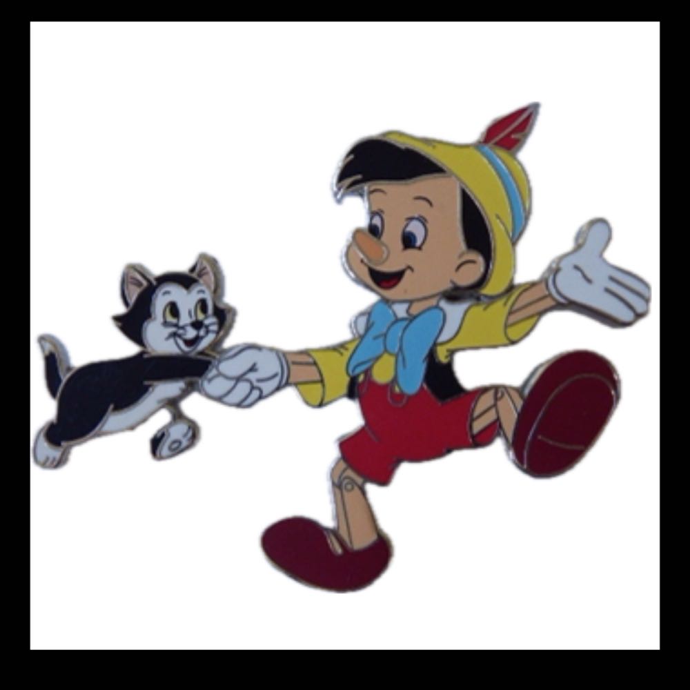 Figaro & Pinocchio  pin collectible - Main Image 2