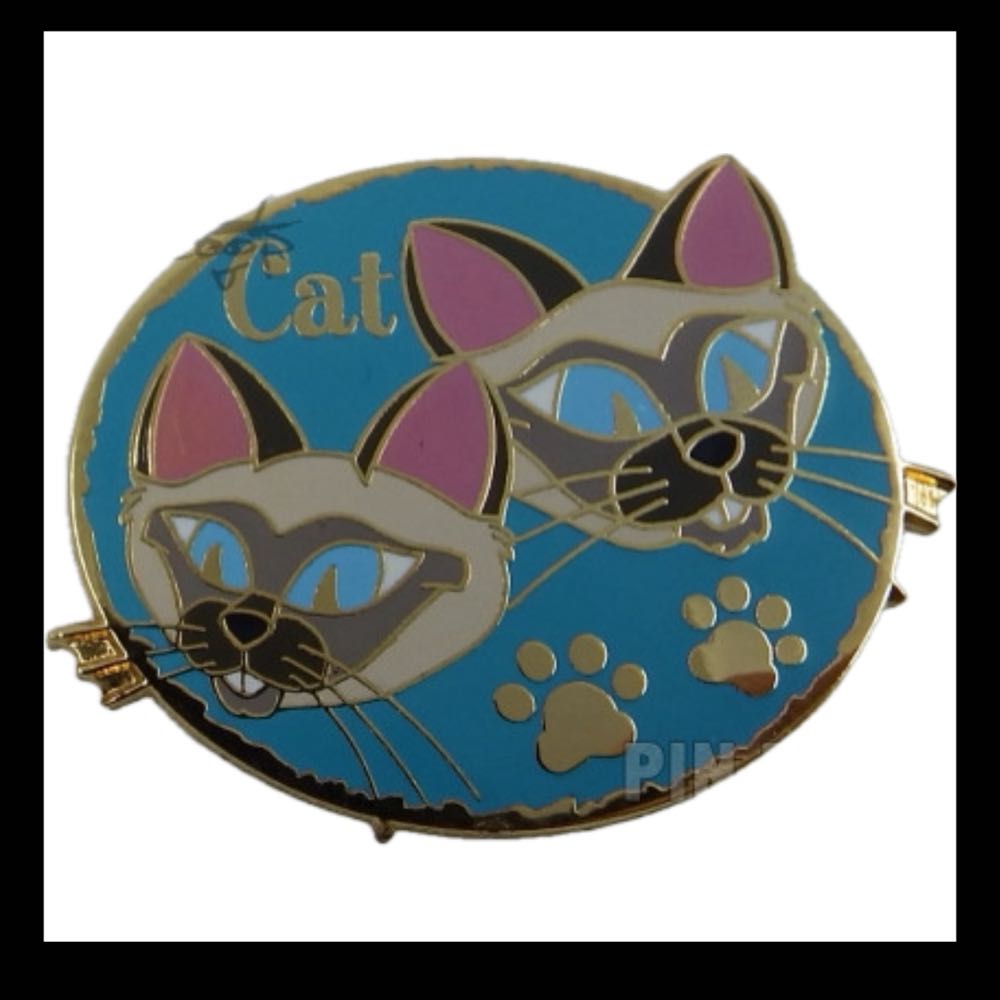 Lady & Tramp-Si & Am  pin collectible - Main Image 2