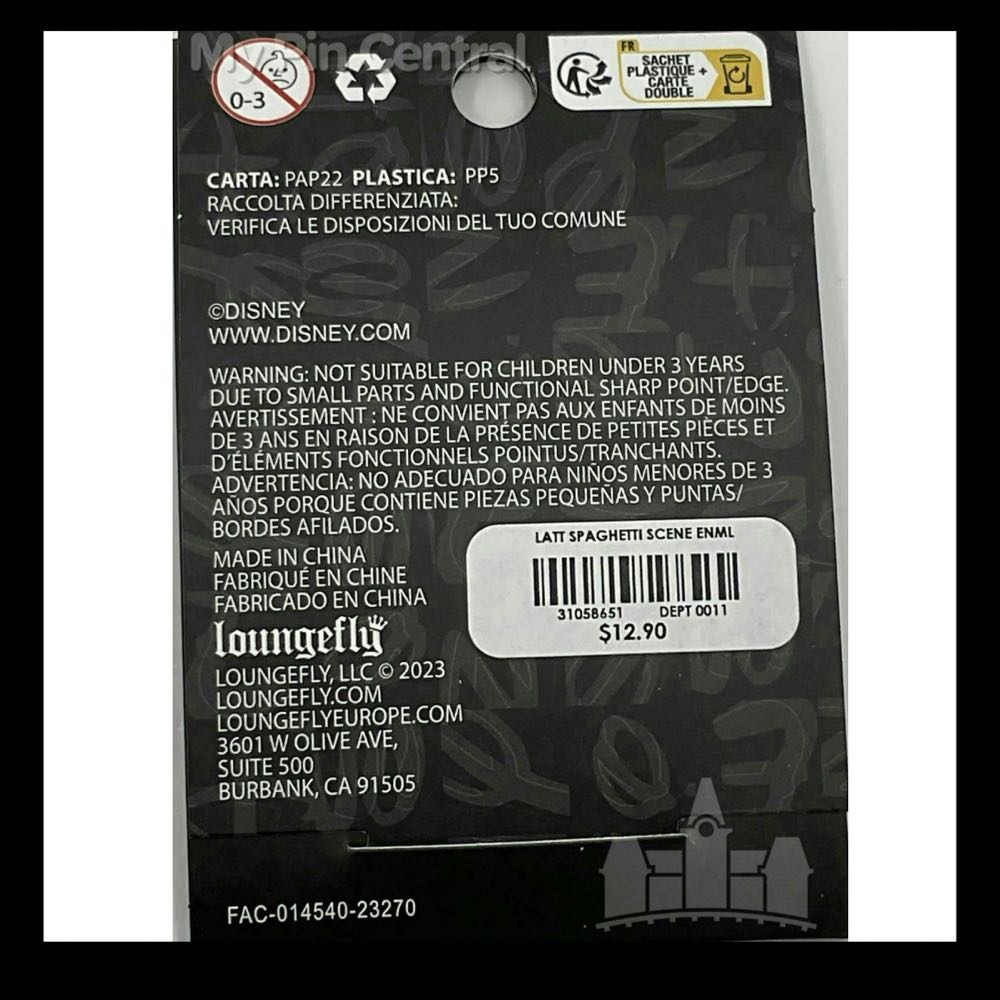 Lady & Tramp - Loungefly pin collectible - Main Image 4