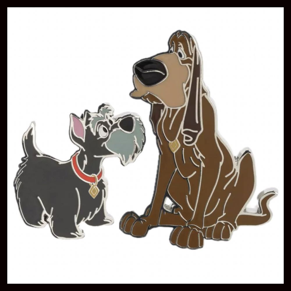 Lady & Tramp-Jock  pin collectible - Main Image 2