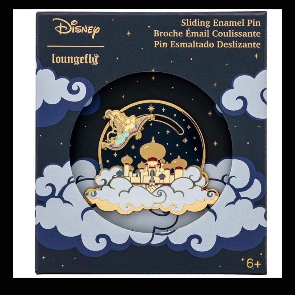 Jasmine & Aladdin  pin collectible - Main Image 2