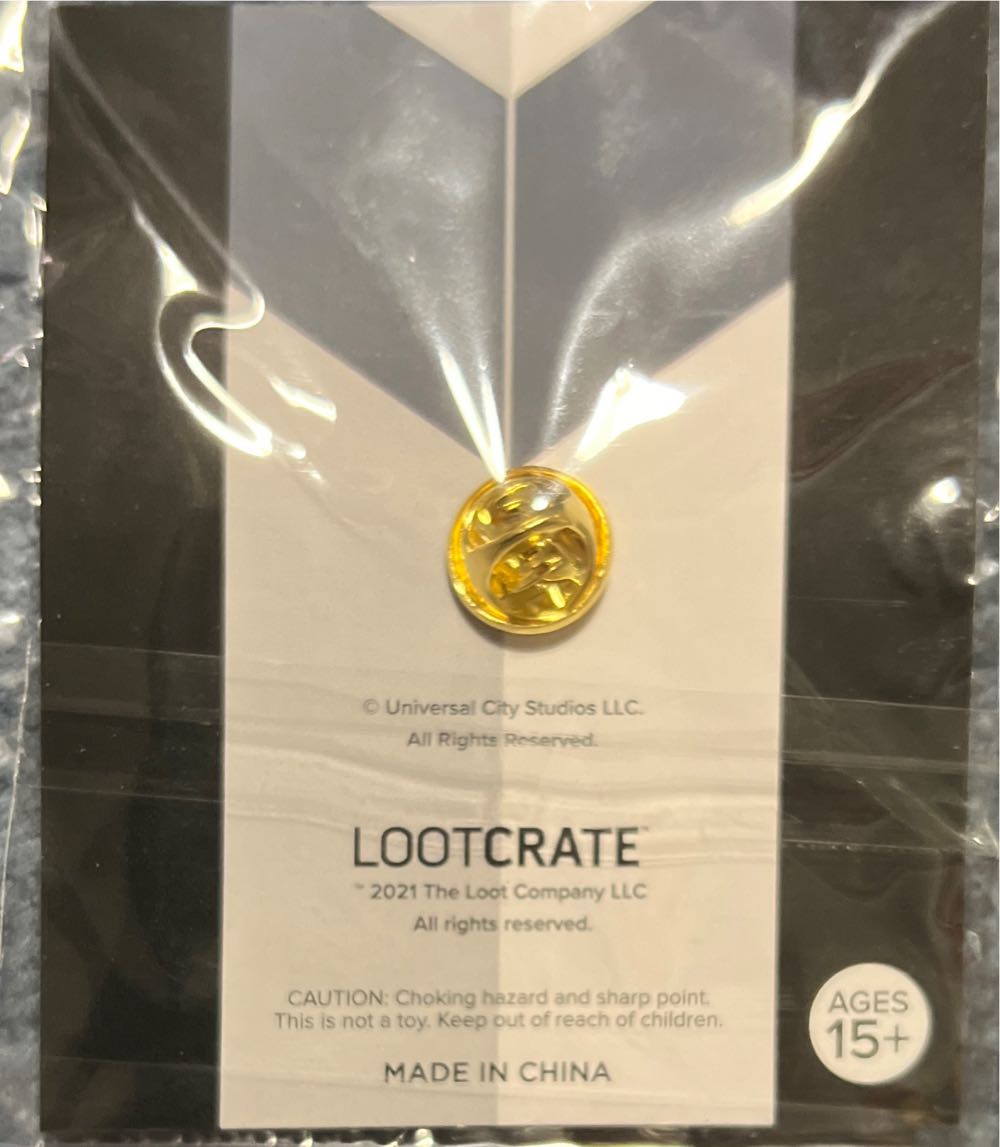 Dracula Enamel Pin  pin collectible - Main Image 2