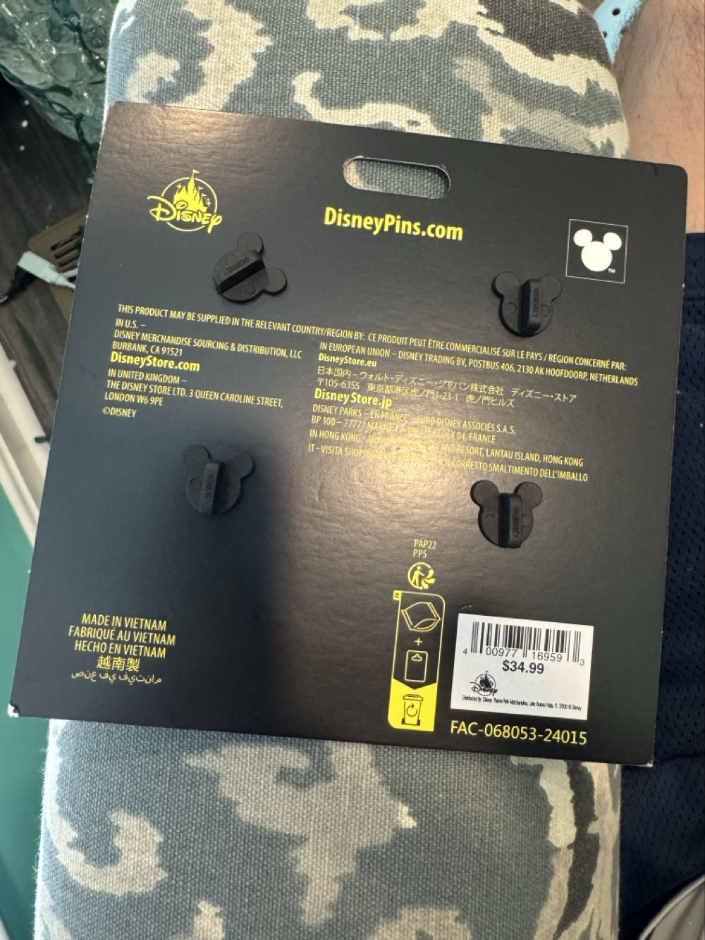 Muppets Halloween 2024 Pin Set  pin collectible [Barcode 400977169593] - Main Image 2