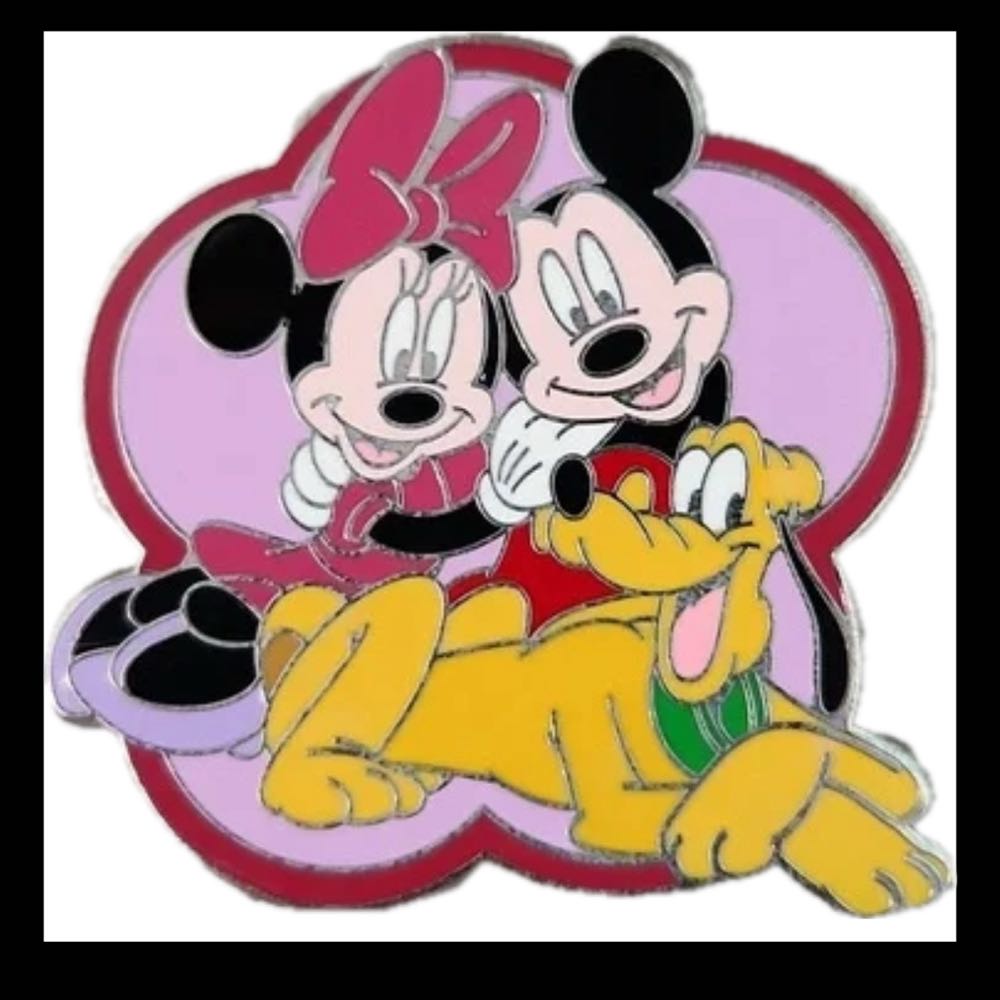 Pluto, Minnie & Micky  pin collectible - Main Image 2