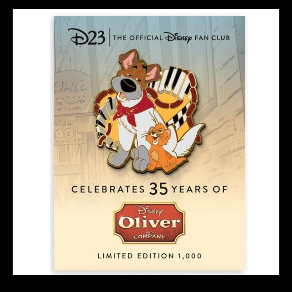 Oliver & Co.-Oliver & Dodger  pin collectible - Main Image 2