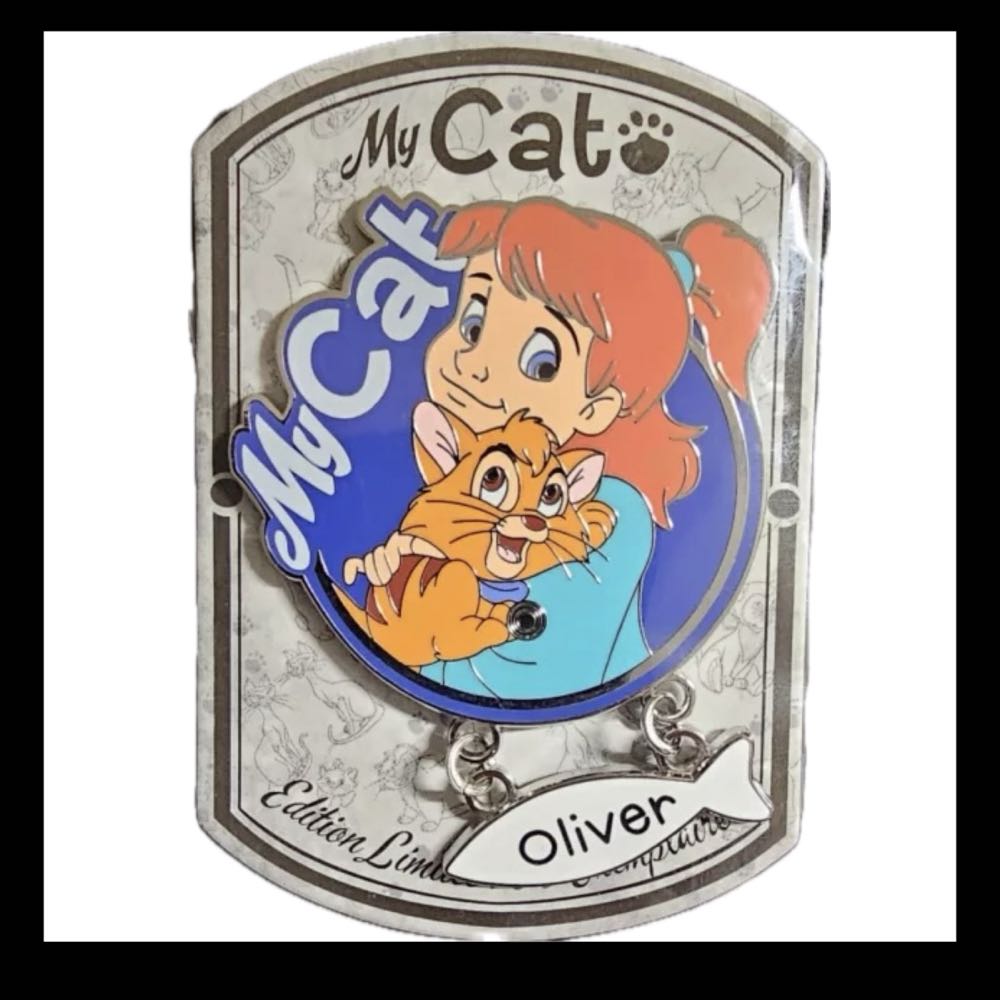 Oliver & Co.-Oliver & Jenny  pin collectible - Main Image 2