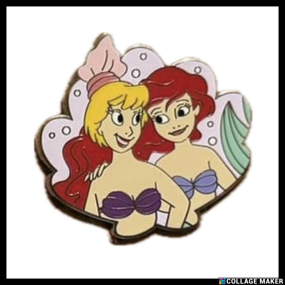 Little Mermaid-Sister  pin collectible - Main Image 2