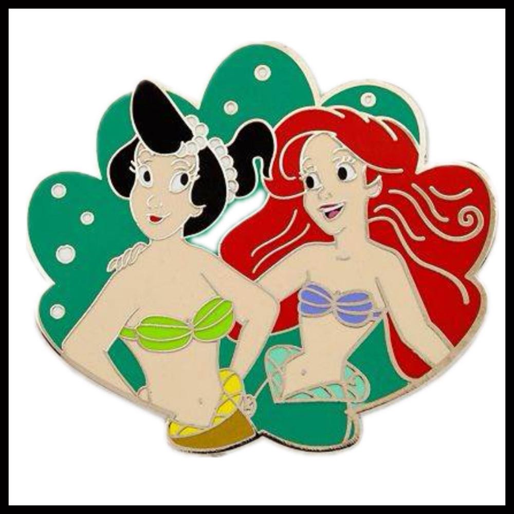 Little Mermaid-Sister  pin collectible - Main Image 2