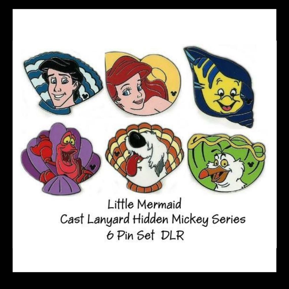Little Mermaid Cast Lanyard - Max  pin collectible - Main Image 3