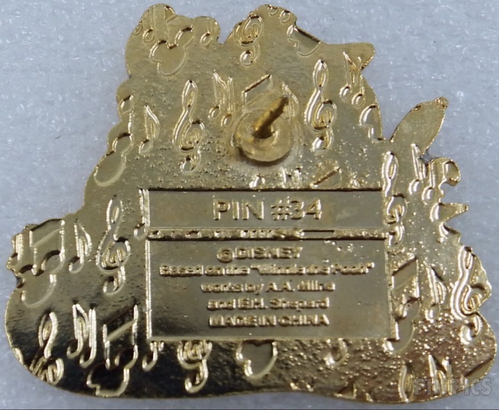 Magical Musical Moments Winnie the Pooh & Eeyore - Magical Musical Moments pin collectible [Barcode 450073807097] - Main Image 2