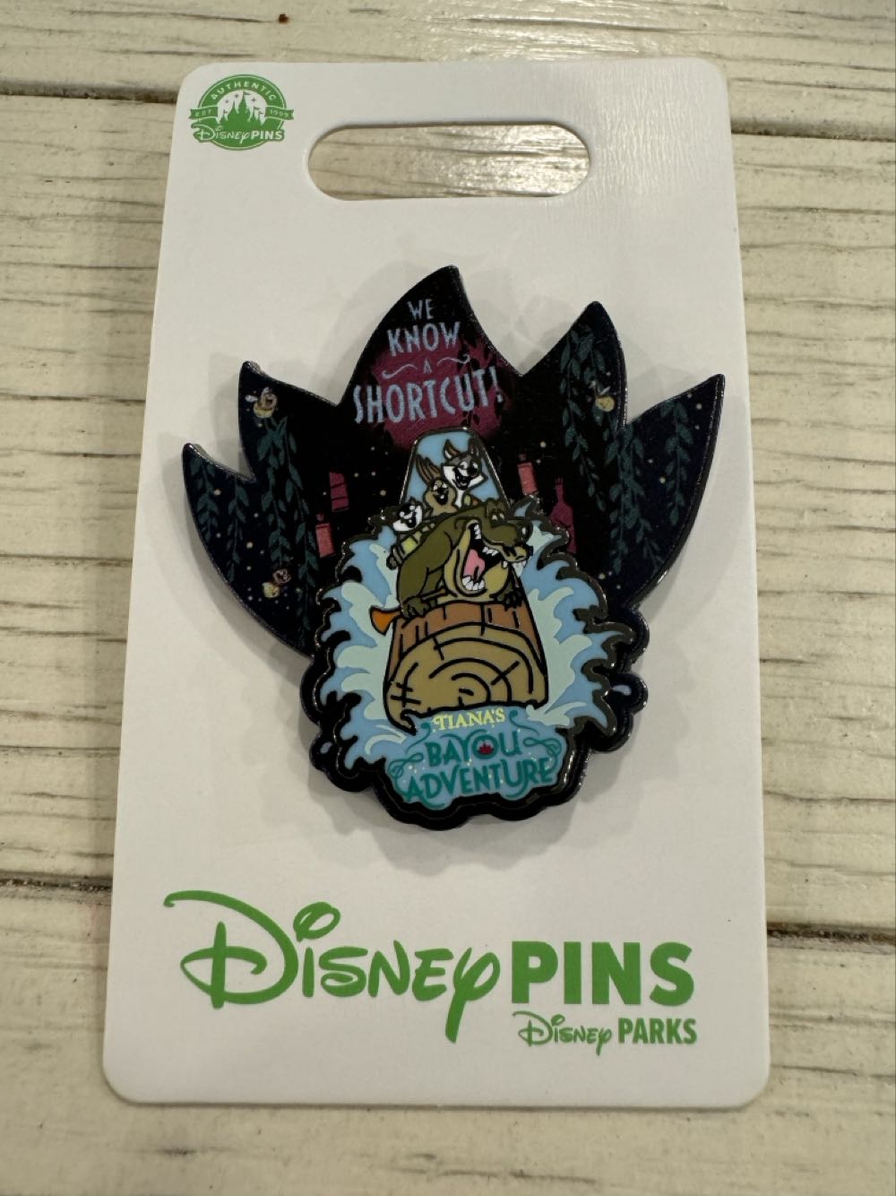 Tiana‘s Bayou Adventure, I Know A Shortcut - Disney Pin Trading pin collectible [Barcode 400970569208] - Main Image 2