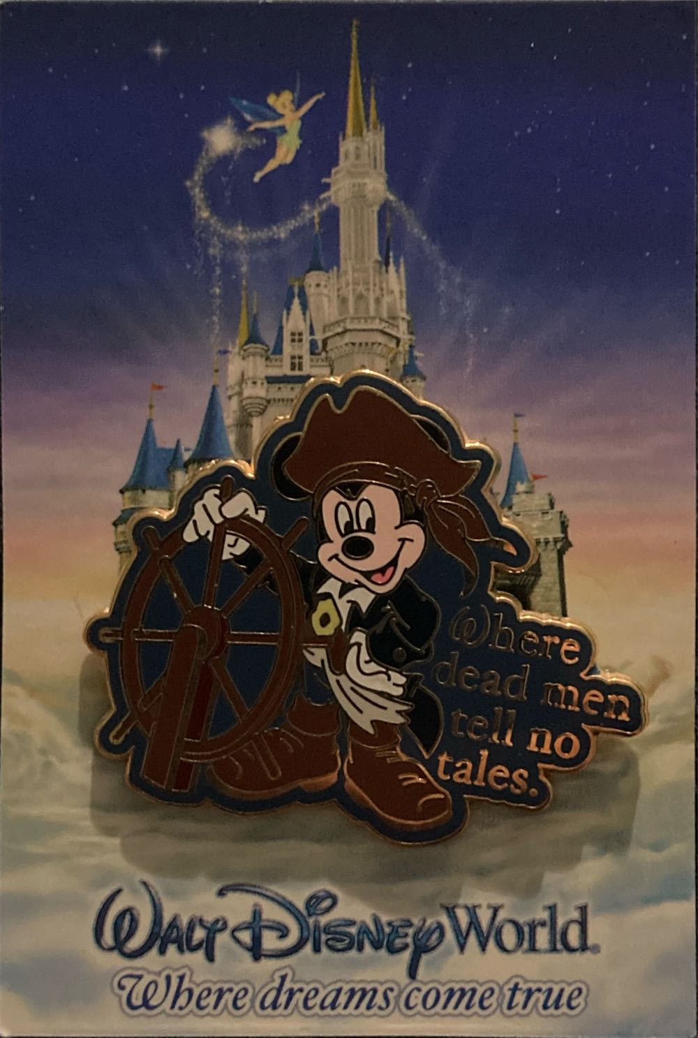 Disney Mystery Pin (2) “Where Dreams Come True”  pin collectible [Barcode 400109687094] - Main Image 2