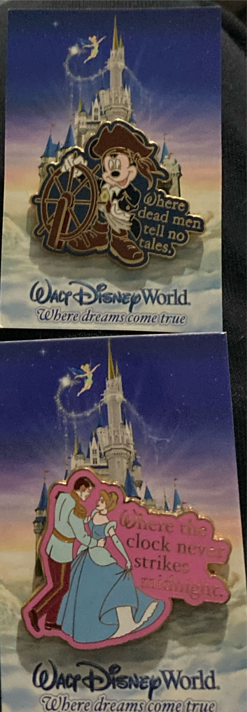 Disney Mystery Pin (2) “Where Dreams Come True”  pin collectible [Barcode 400109687094] - Main Image 4