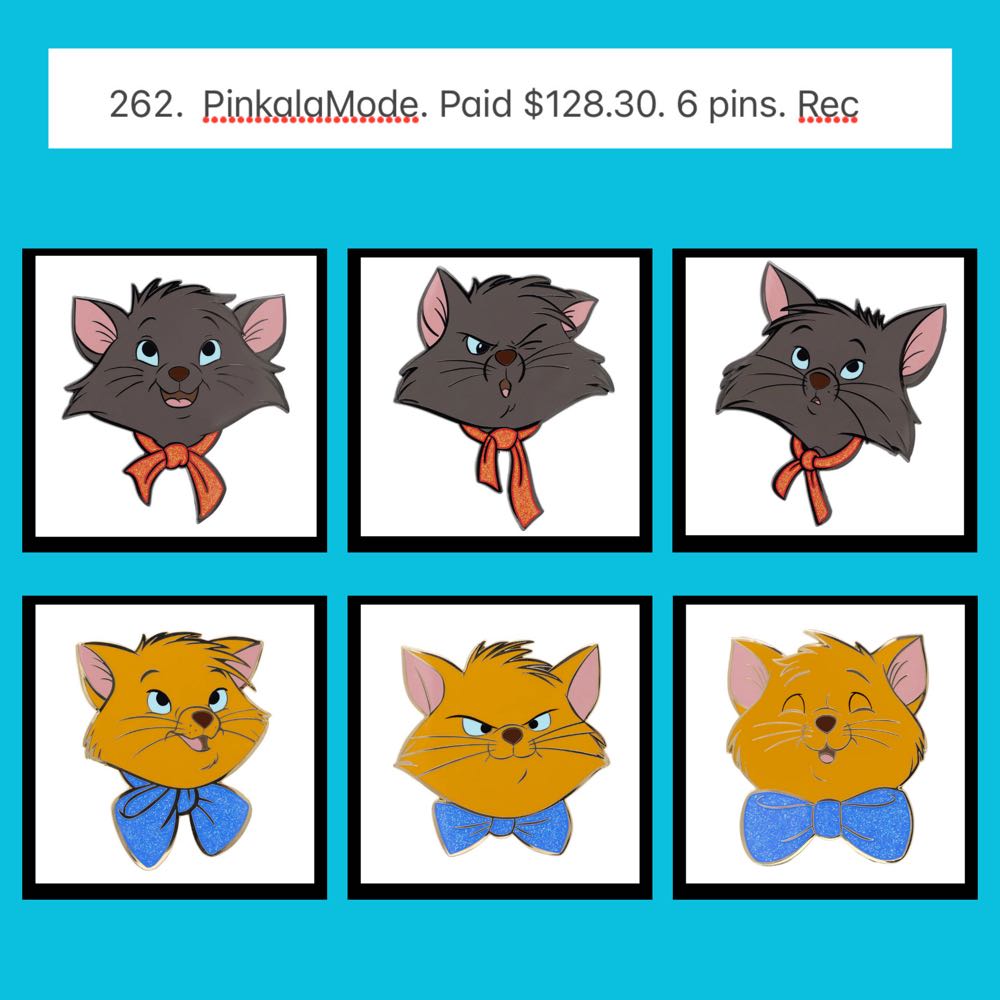 ZZZ261-264  pin collectible - Main Image 2