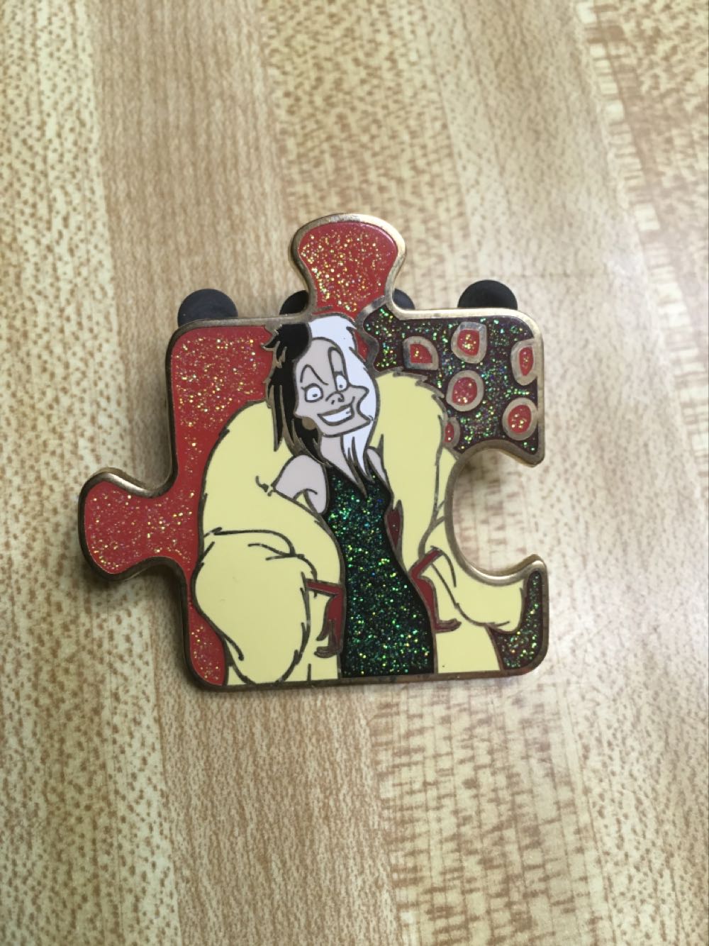 Wdw Dlr Character Connection Disney Character Villains Puzzle LE Villians 750  pin collectible [Barcode 400007736511] - Main Image 3