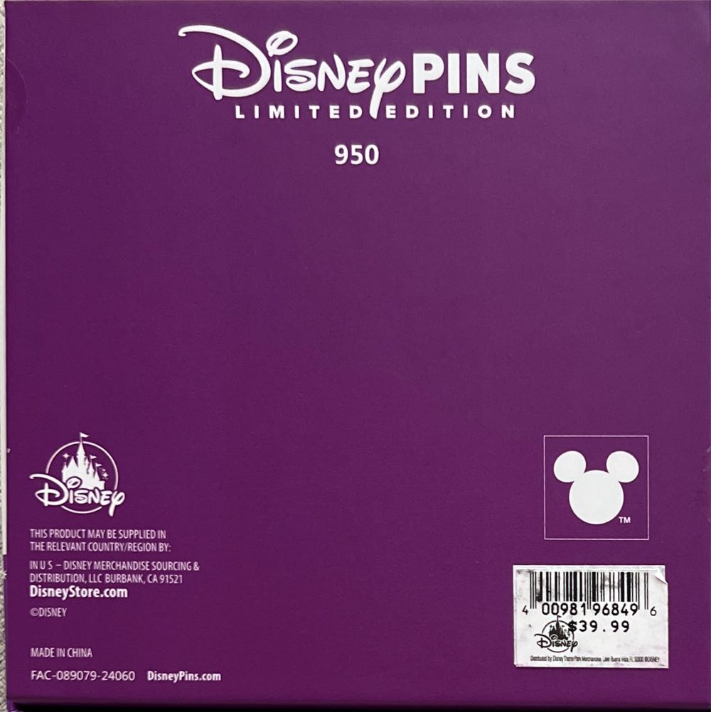 Joy Everyday Be Our Guest  pin collectible [Barcode 400981968496] - Main Image 2