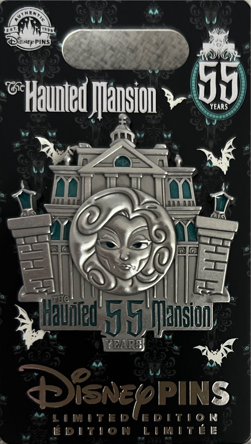 Madame Leota, Haunted Mansion, 55 Years  pin collectible [Barcode 400977621268] - Main Image 2
