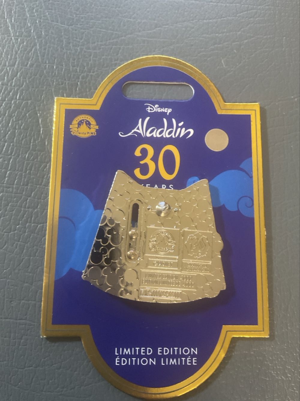 Aladdin - 30 Years - Ltd Edition 4000  pin collectible - Main Image 2