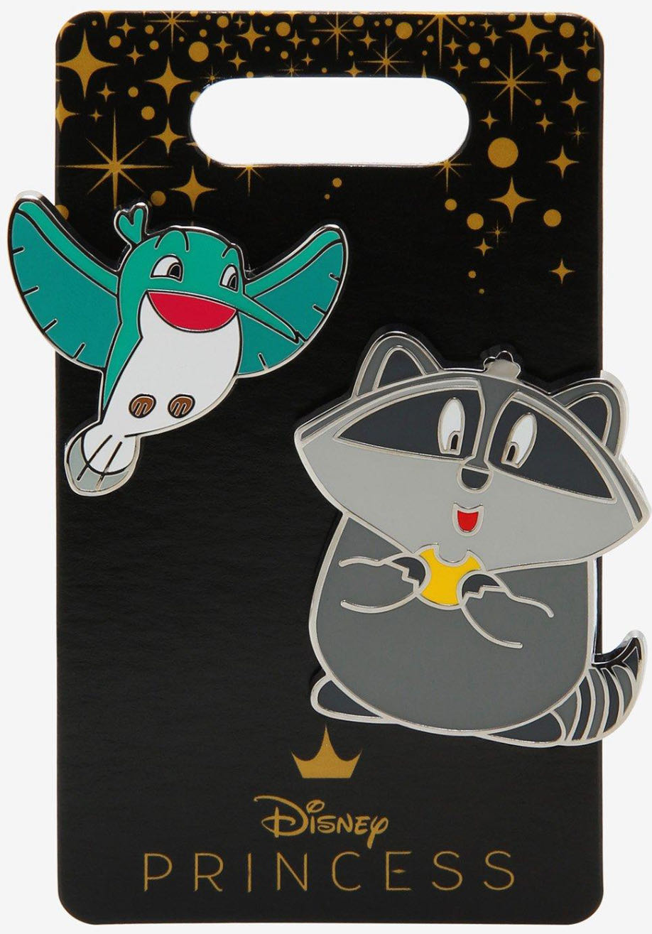 Disney Princess Meeko & Flit Recycled Enamel Pin Set  pin collectible [Barcode 13338979] - Main Image 2