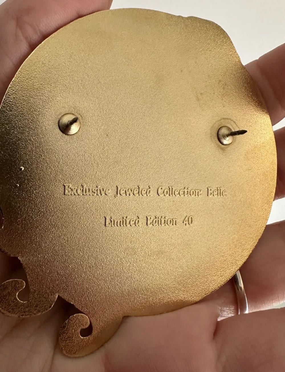 Beauty And The Beast Belle  pin collectible - Main Image 2