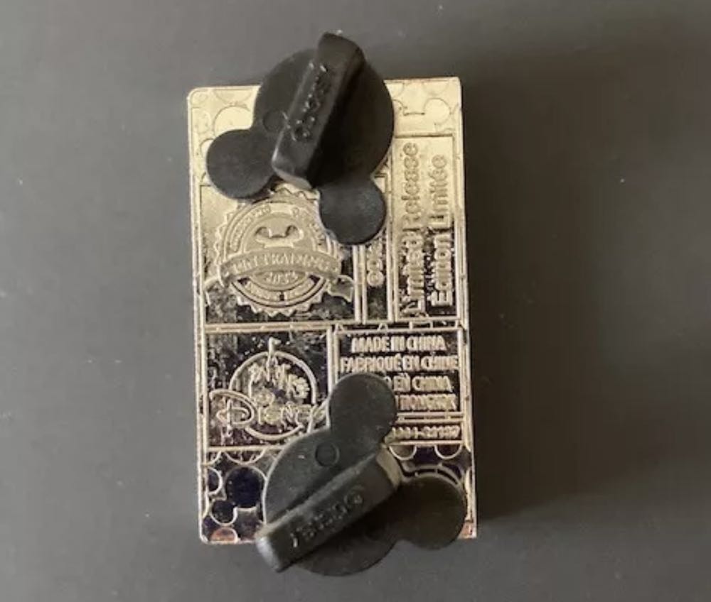 Aladdin VHS Cover  pin collectible - Main Image 3