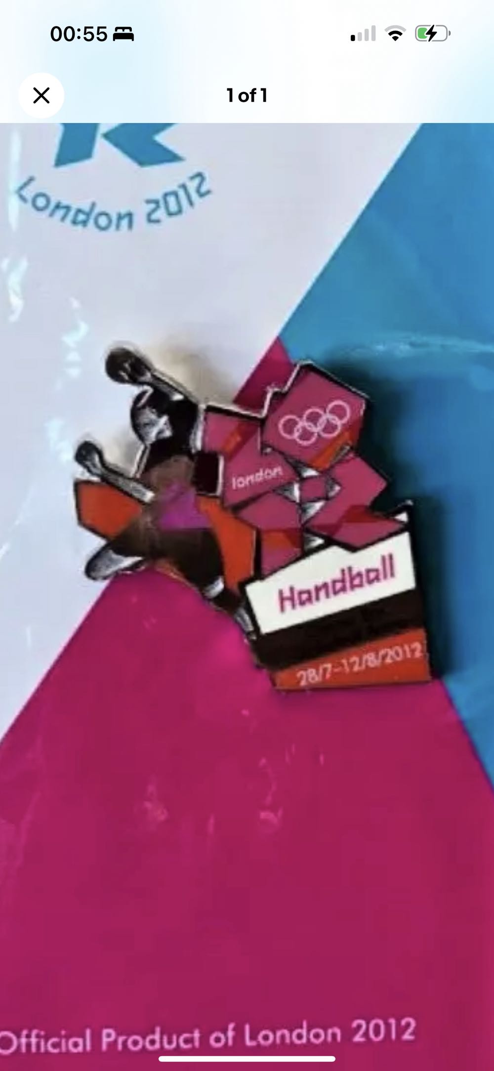 V: ExCeL Table Tennis  pin collectible - Main Image 2