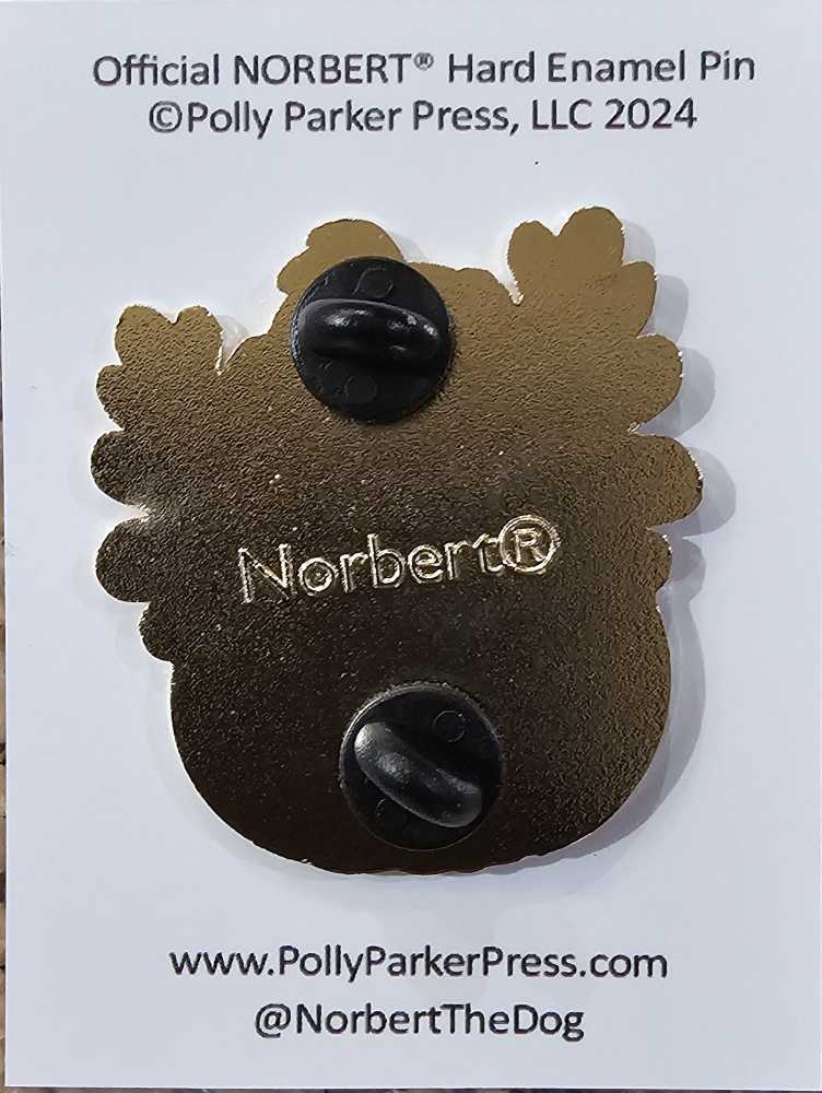 Norbert Peek-a-Boo - Metal pin collectible - Main Image 2