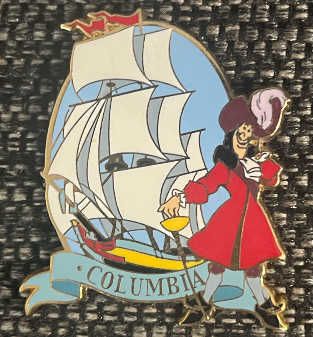 Captain Hook And His Ship - Disney Pin pin collectible - Main Image 1
