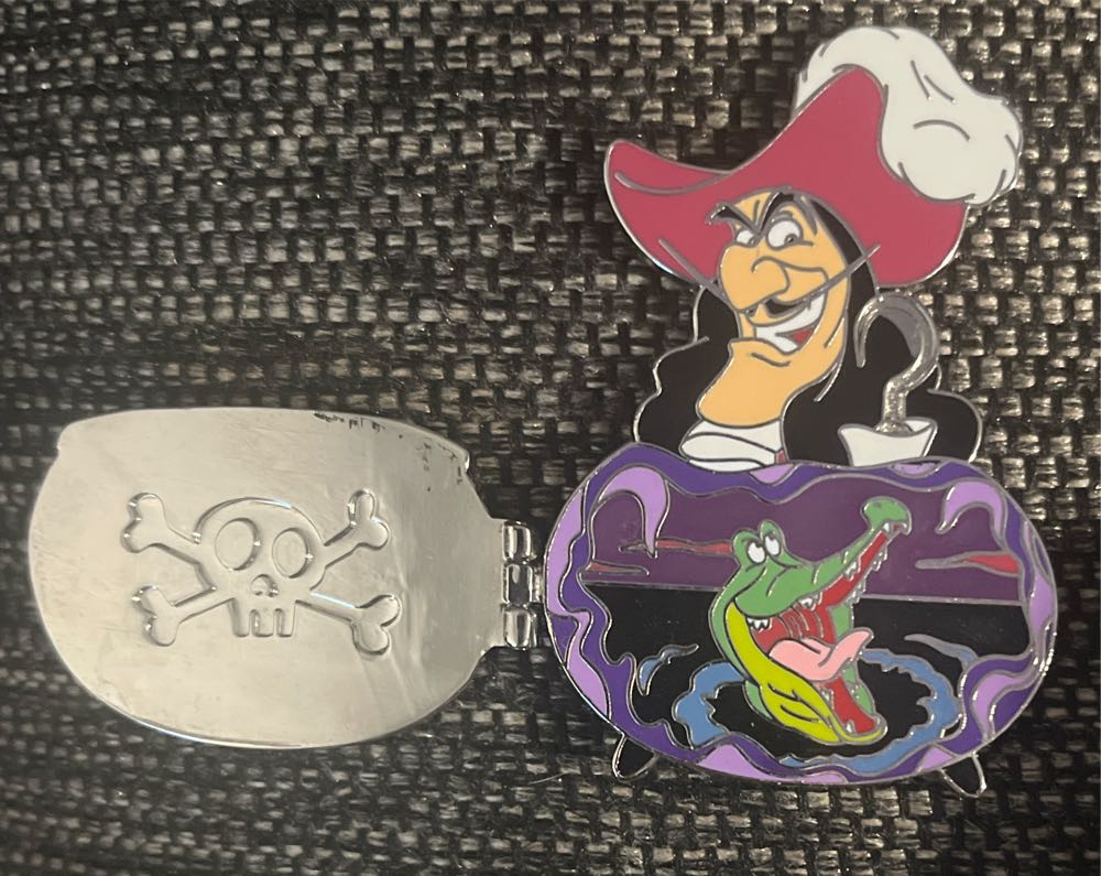 Captain Hook Cauldron - Disney Not So Scary Halloween Party pin collectible - Main Image 2