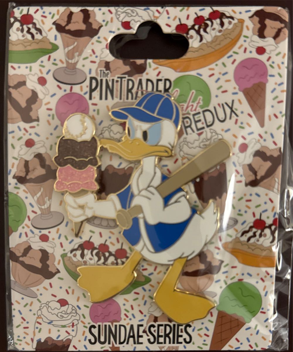 D23 Dssh Ptd Pin Trader’s Delight Redux Le400 Donald  pin collectible [Barcode 400909140997] - Main Image 2