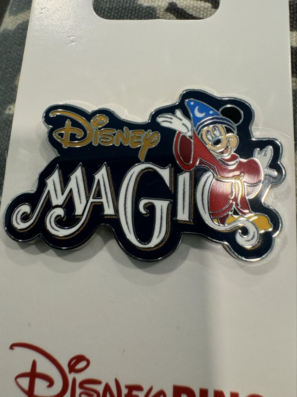 Disney Cruise Line DCL, The Magic, Sorcerer Mickey  pin collectible [Barcode 400974569235] - Main Image 2