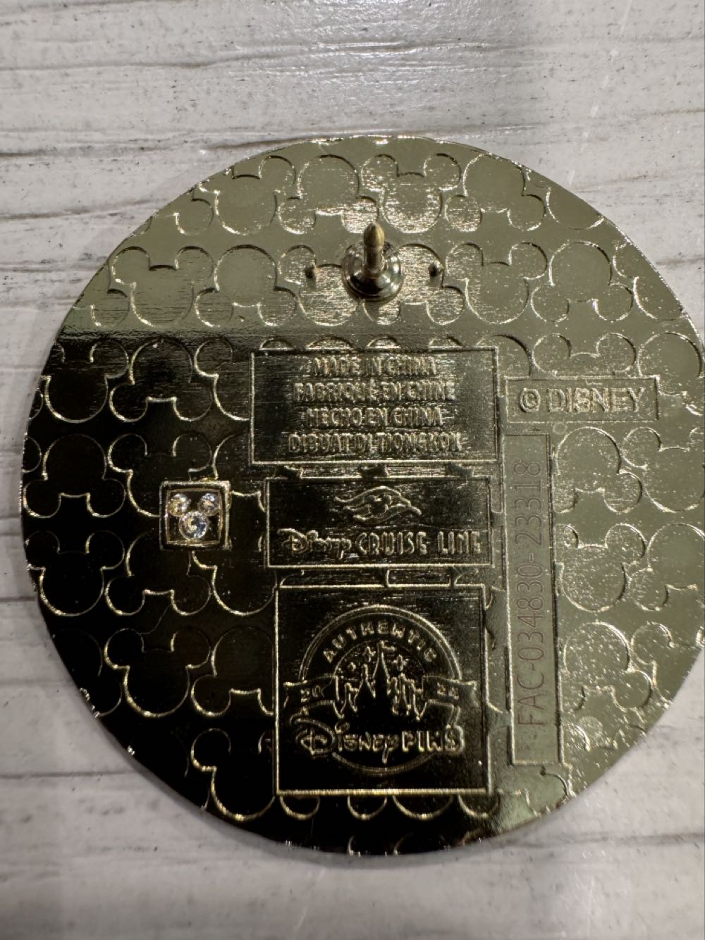 Disney Cruise Line DCL, Lighthouse Point Look Out Cay, Bahama Art Characters  pin collectible [Barcode 400973269303] - Main Image 3